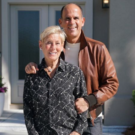 Roberta Raffel with her husband, Marcus Lemonis.